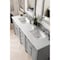 James Martin Vanities Brittany 72in Double Vanity, Urban Gray w/ 3 CM Eternal Jasmine Pearl Quartz Top 650-V72-UGR-3EJP - alternate 4
